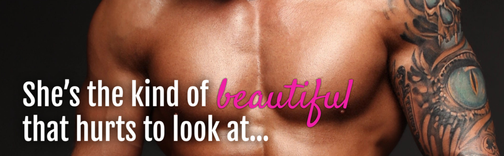 A man 's chest and torso with the words " kind of beautiful."